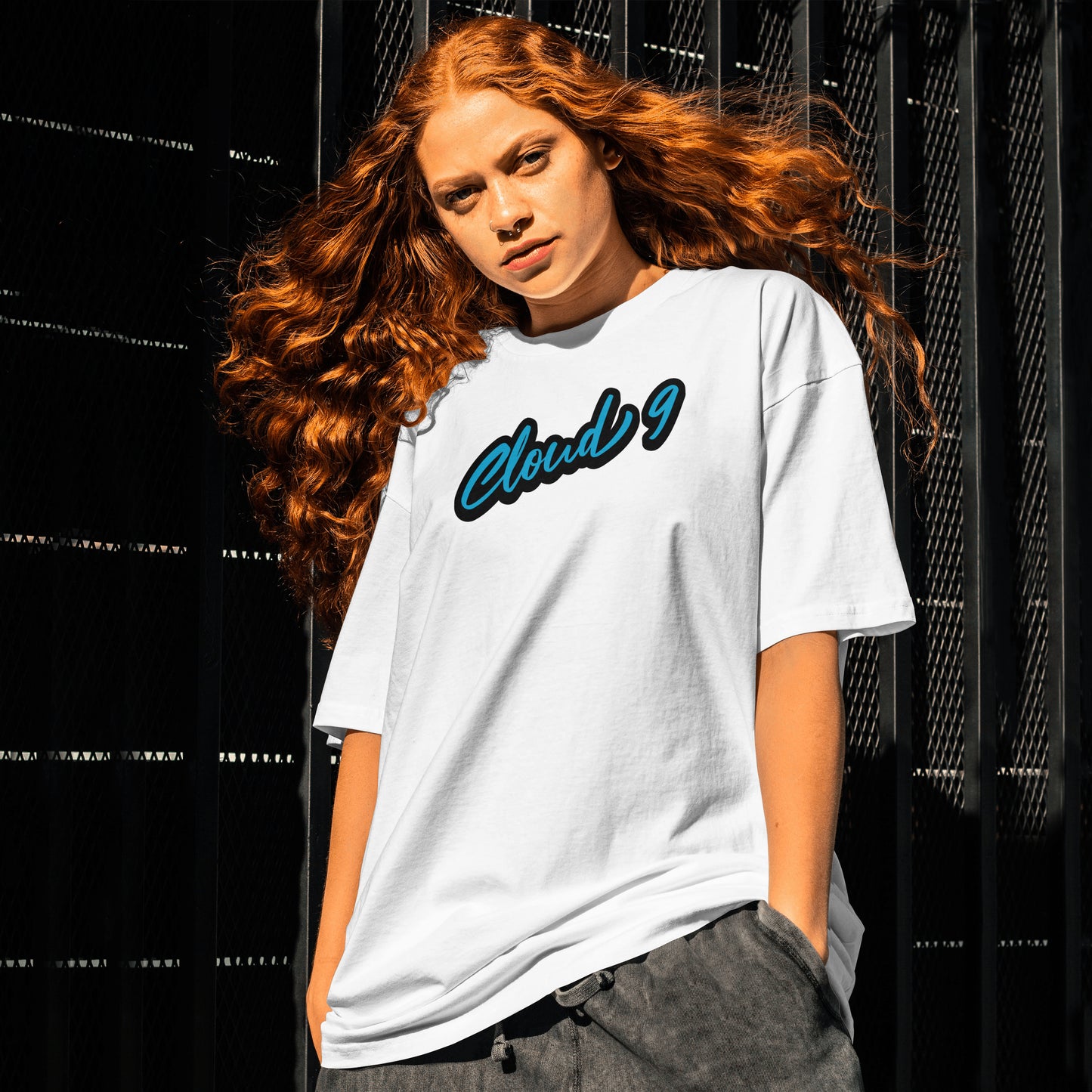 Cloud 9 Blue Logo Unisex T-Shirt