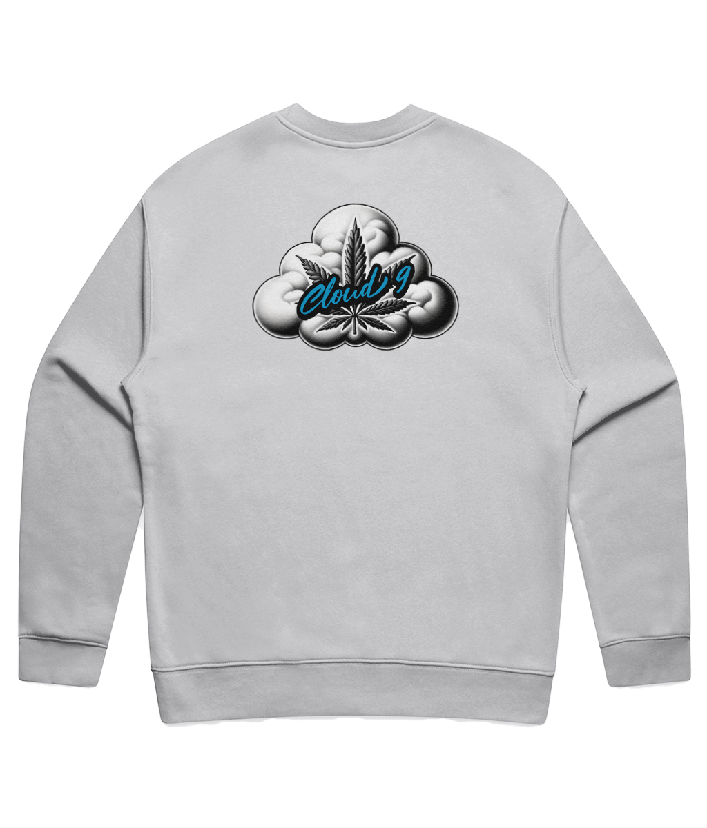 Cloud 9 Logo & Leaf Unisex Sweatshirt