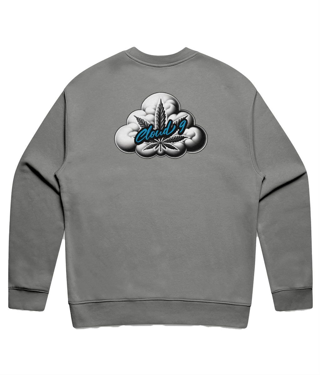 Cloud 9 Logo & Leaf Unisex Sweatshirt
