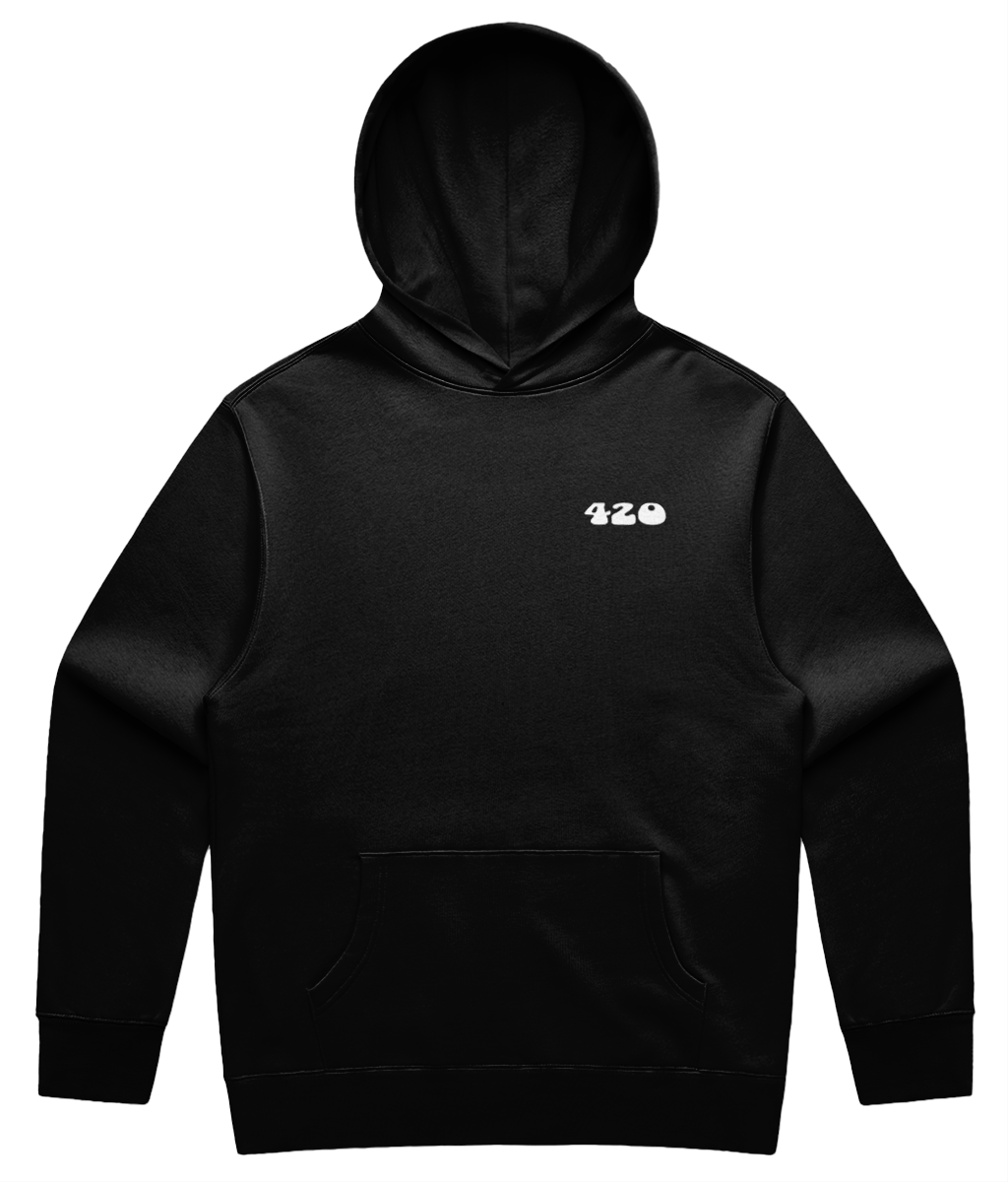 Supporting Alternative Medicines Unisex Hoodie White Print