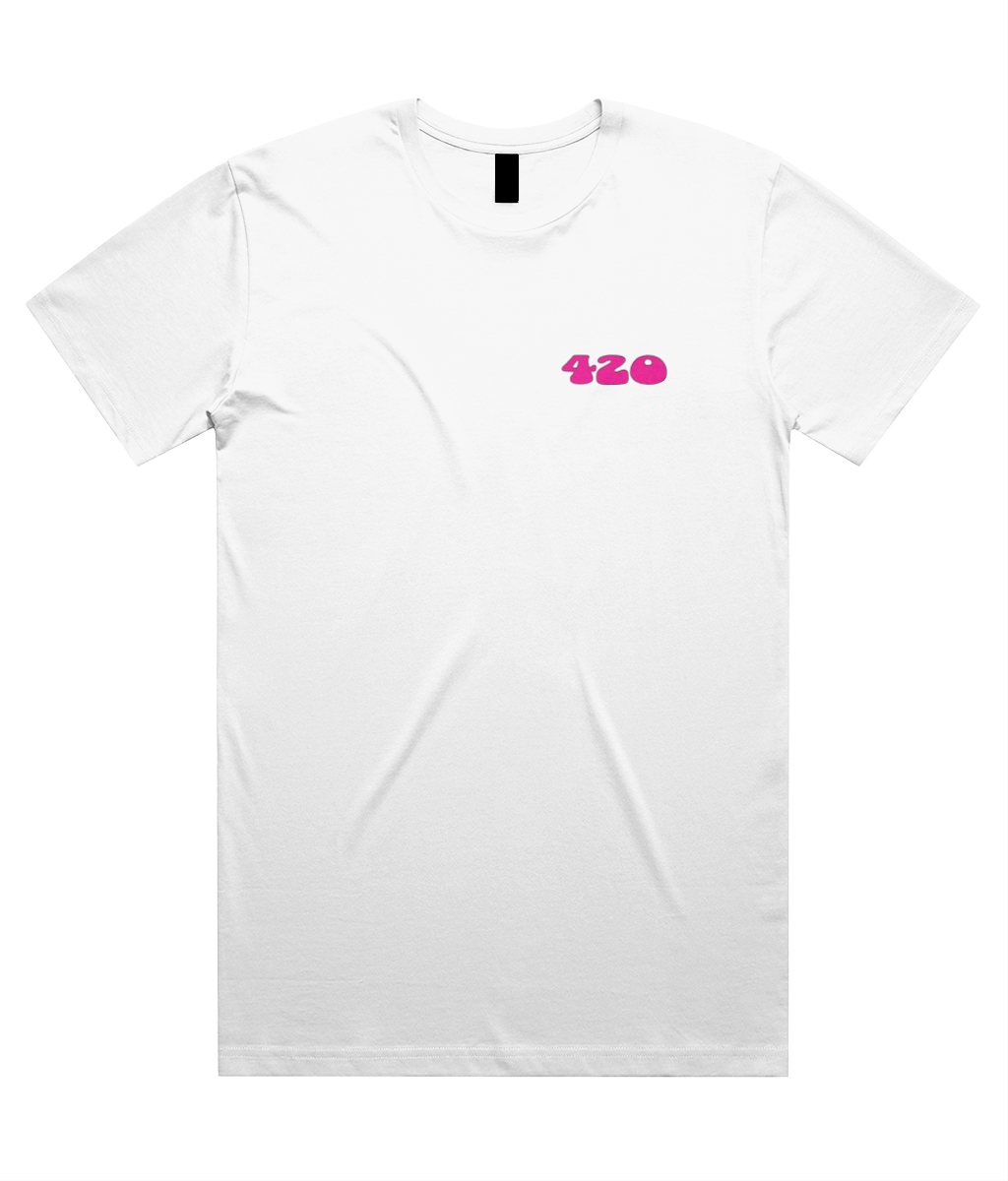 Supporting Alternative Medicines Unisex T-Shirt Pink Print