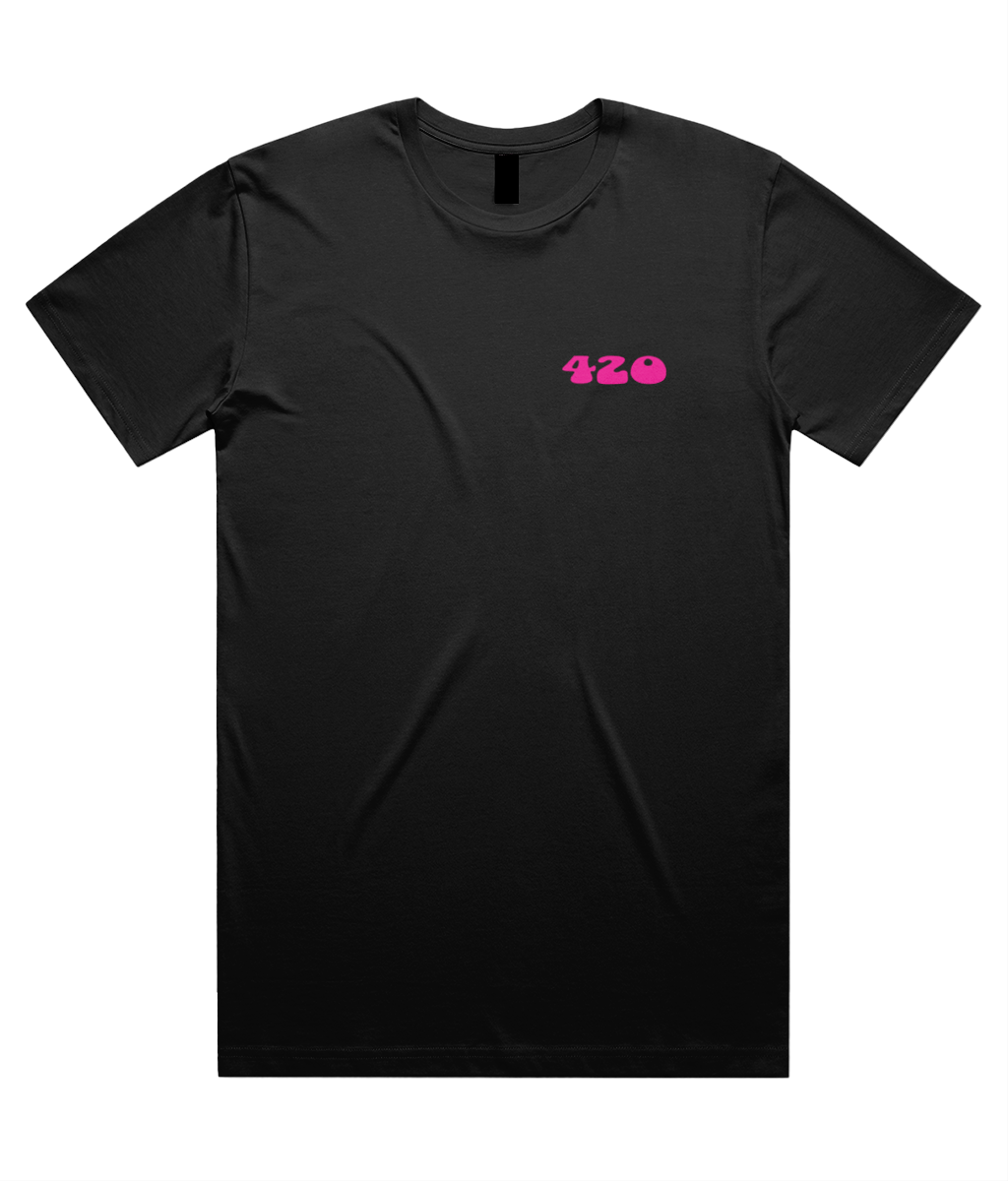 Supporting Alternative Medicines Unisex T-Shirt Pink Print