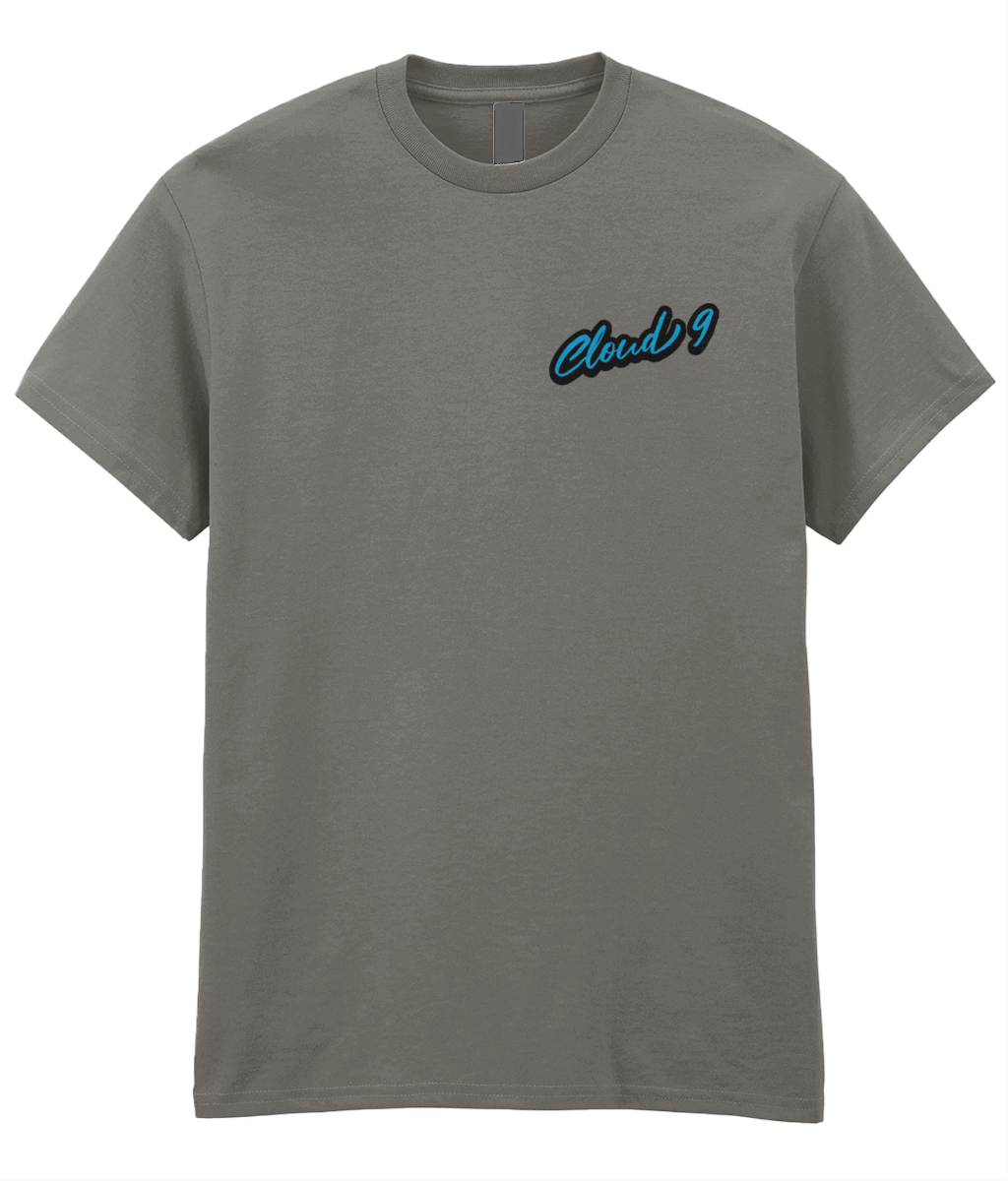 Cloud 9 Small Logo & Cloud Leaf Unisex T-Shirt