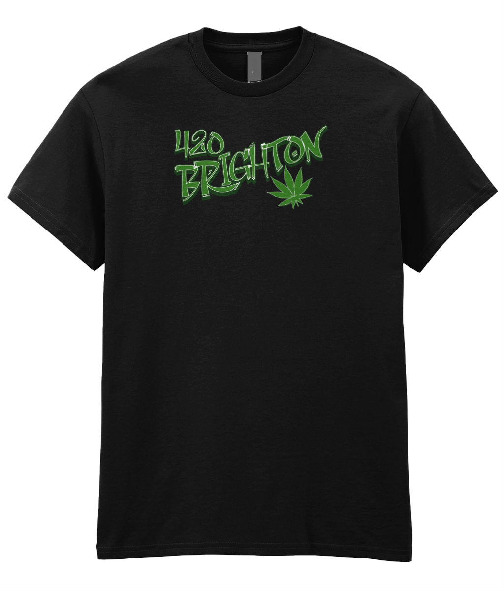420 Brighton Green Logo Unisex T-Shirt