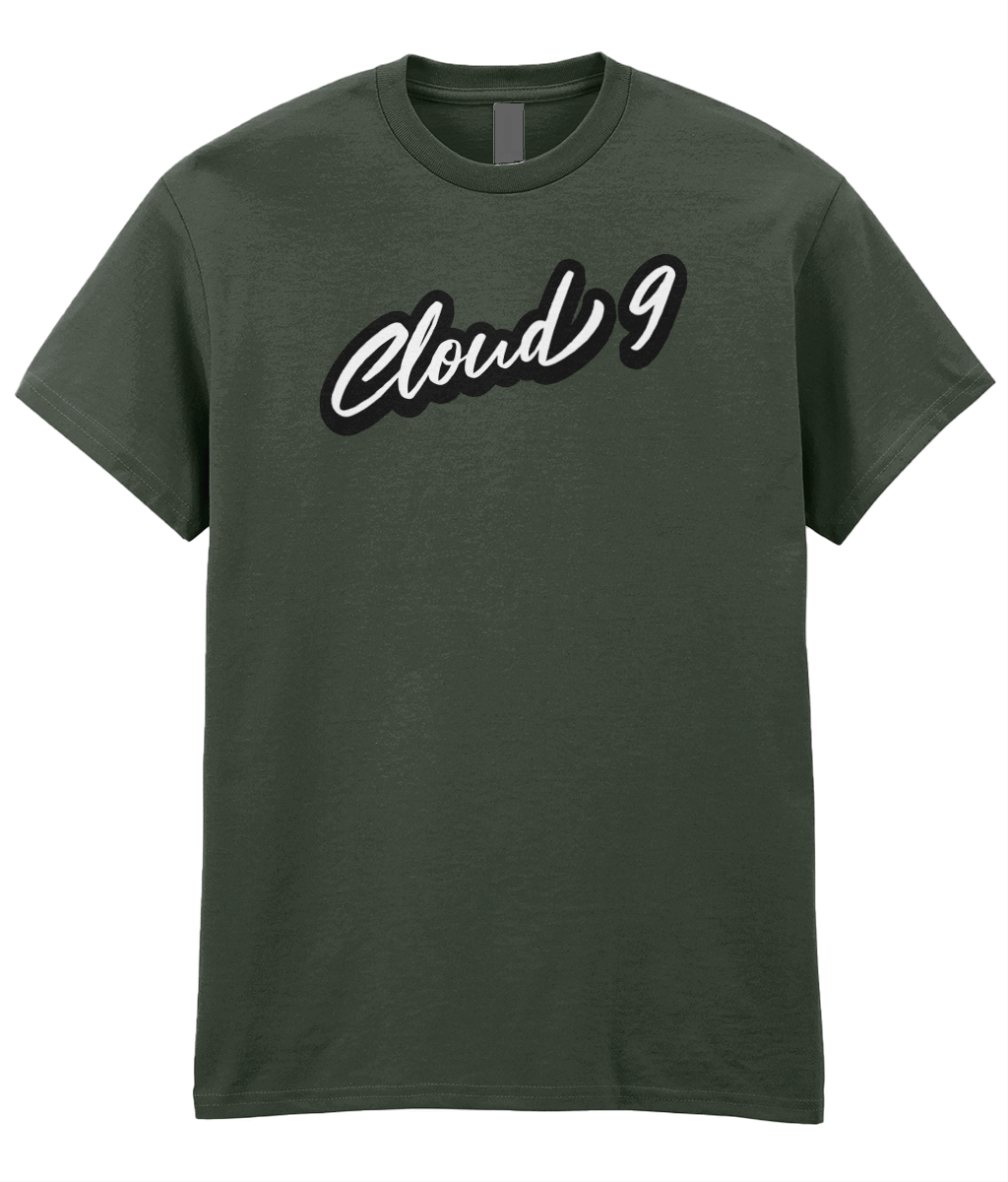 Cloud 9 White Logo Unisex T-Shirt