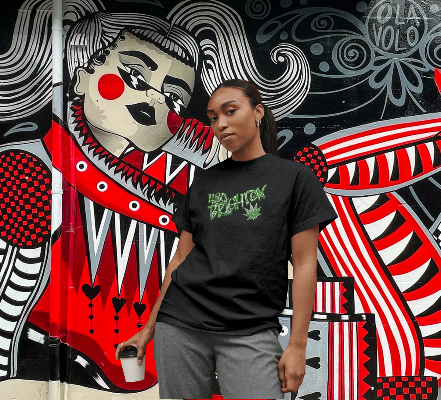 420 Brighton Green Logo Unisex T-Shirt