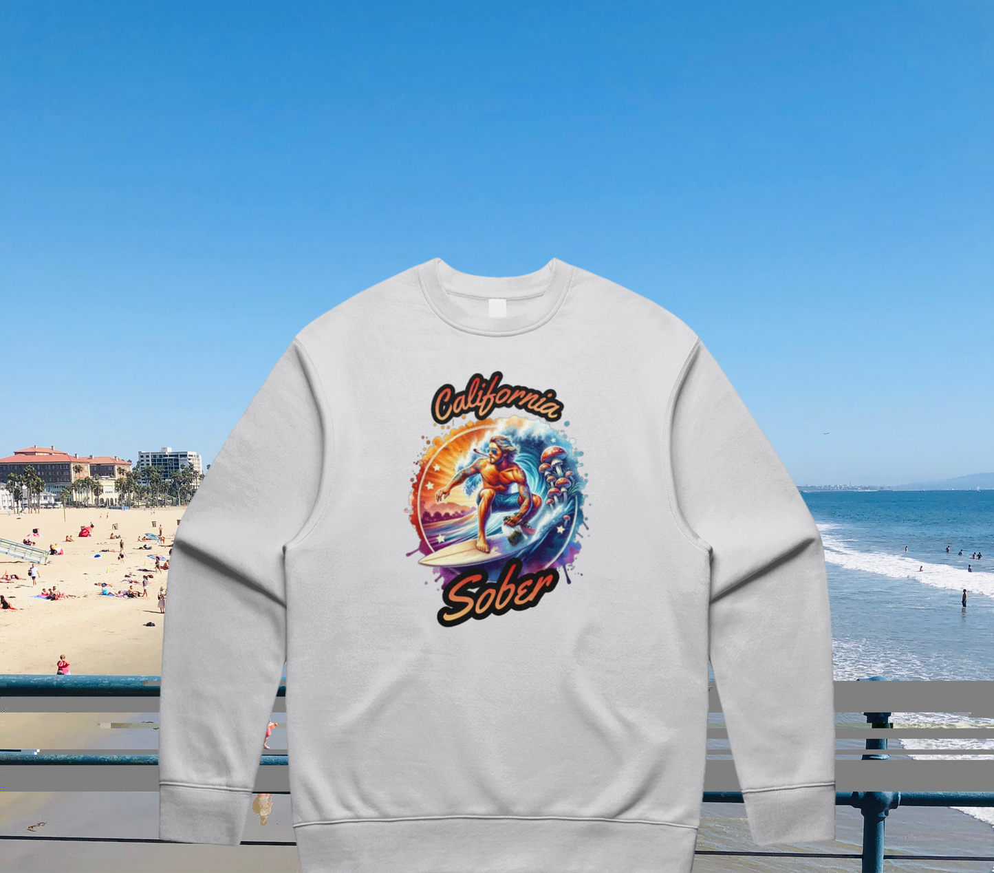 California Sober Unisex Sweatshirt