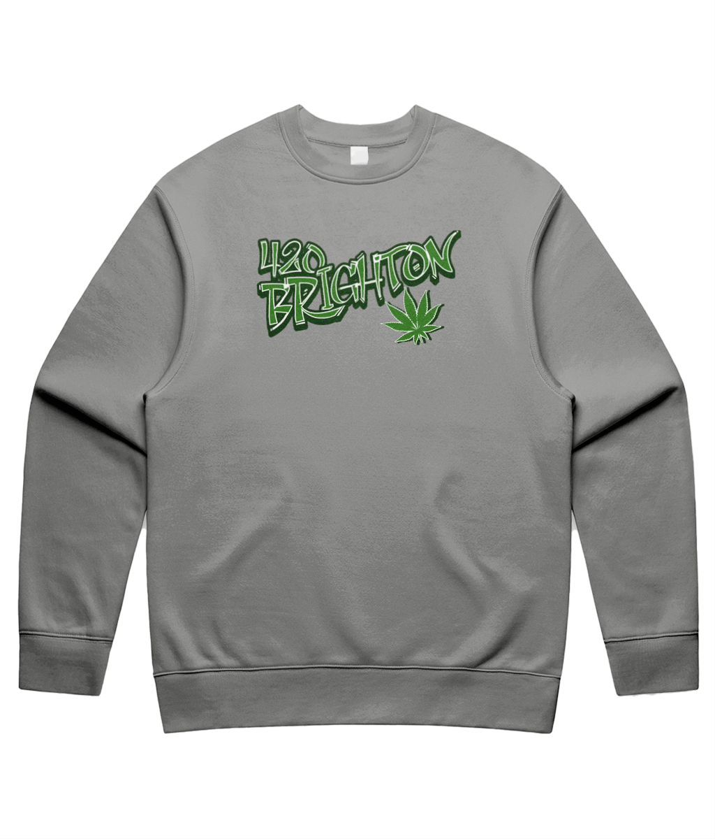 420 Brighton Green Logo Unisex Sweatshirt