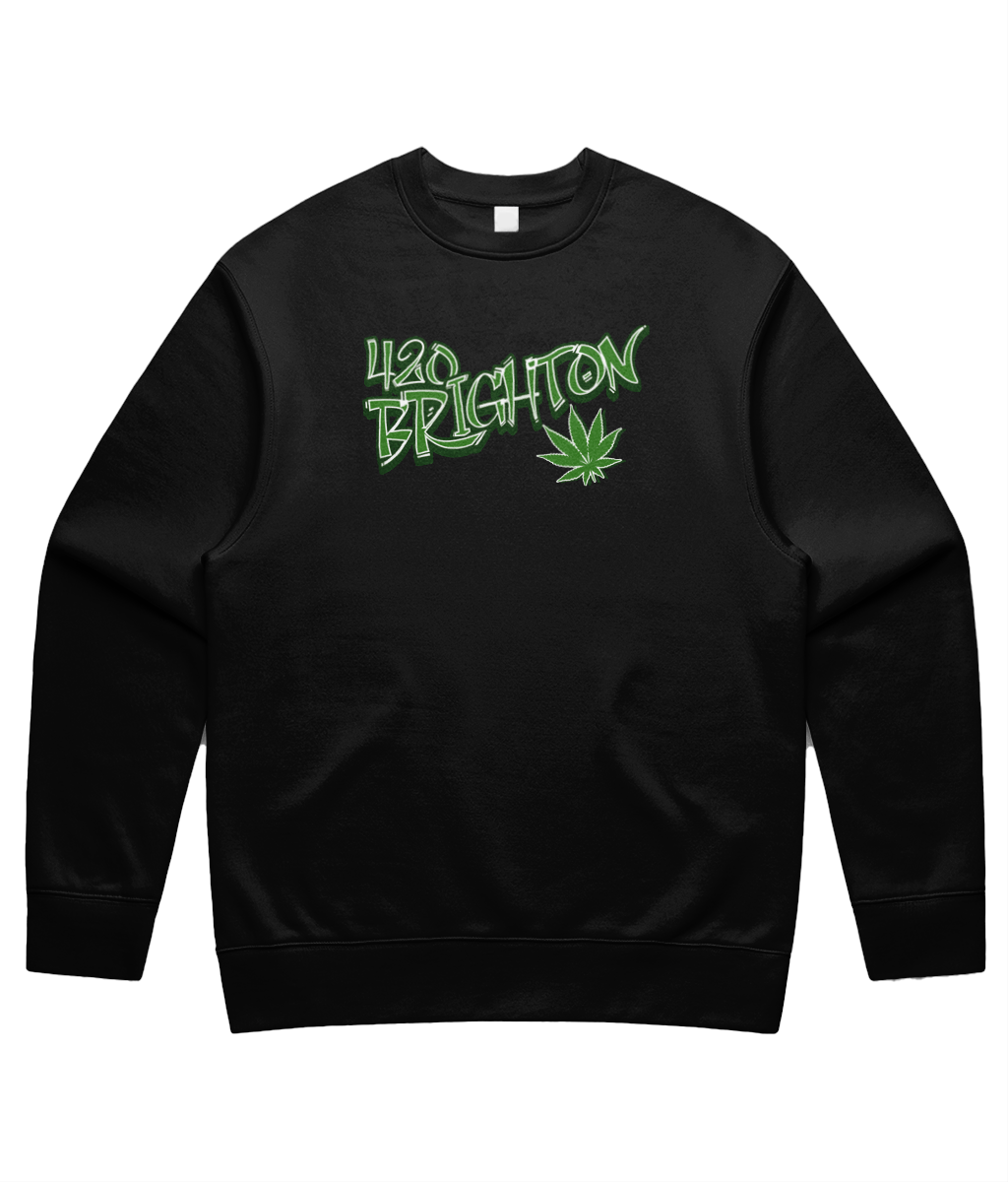420 Brighton Green Logo Unisex Sweatshirt