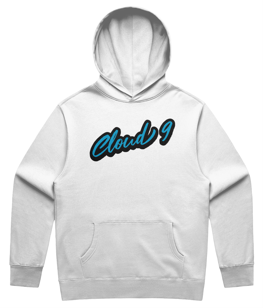 Cloud 9 Blue Logo Unisex Hoodie