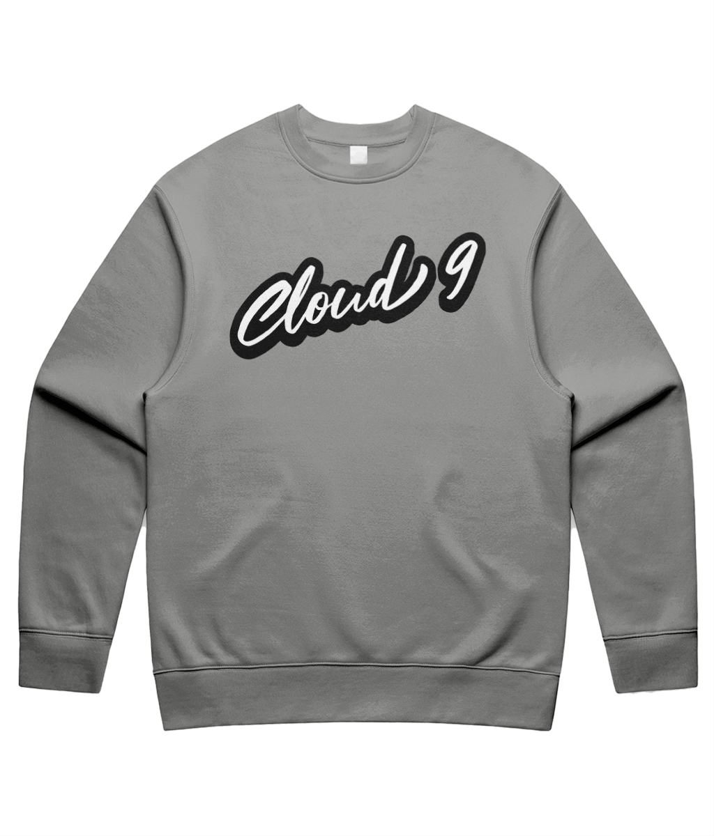 Cloud 9 White Logo Unisex Sweatshirt