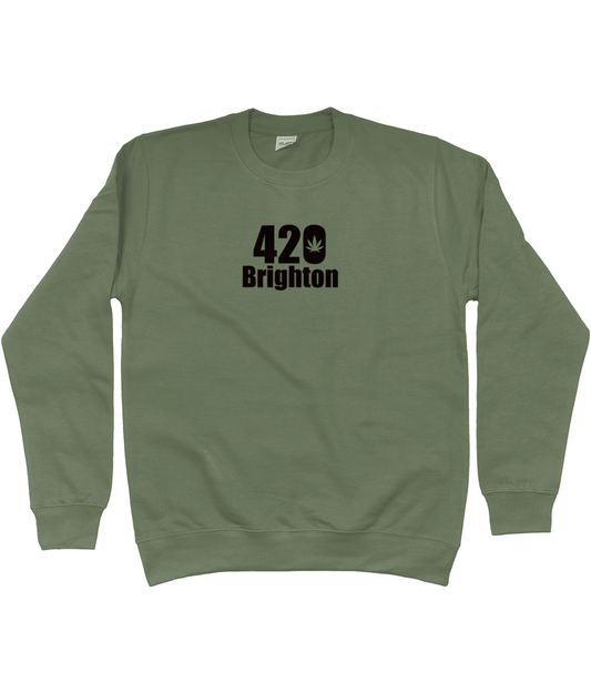 420Brighton Logo Uni-Sex Sweat-shirt