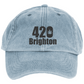 420 Brighton logo Vintage Low Profile Cap